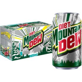 Diet Mountain Dew 12 fl. oz., 36 pk.