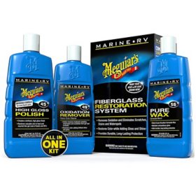 Meguiar's® Marine/RV Fiberglass Restoration System Kit 