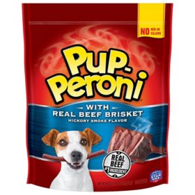 Pup-Peroni Dog Treats with Real Beef Brisket, Hickory Smoked Flavor, 46 oz.