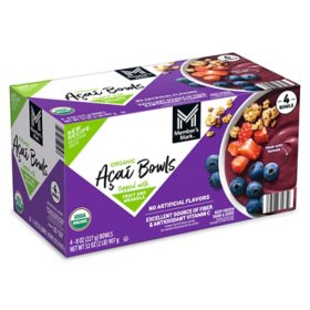 Member's Mark Organic Acai Smoothie Bowls 4 ct.