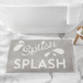 Member's Mark Fashion Bath Mat, 21"x34", Assorted Designs