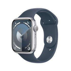 Apple Watch Series 9 GPS 45mm Aluminum Case Blood Oxygen Feature, Choose Color and Size