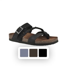 Mountain Sole Women's Leather Footbed Sandal