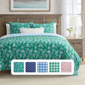 Draper James 4-Piece Printed Cotton Quilt Set, Assorted Sizes