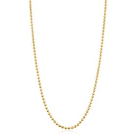 Ball Chain Necklace in 14K Gold