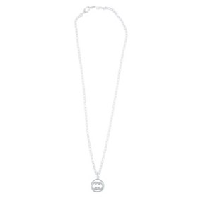 Gucci Britt Pendant Necklace in Sterling Silver
