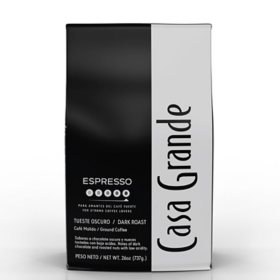 Casa Grande Dark Roast Ground Coffee, Espresso 26 oz.